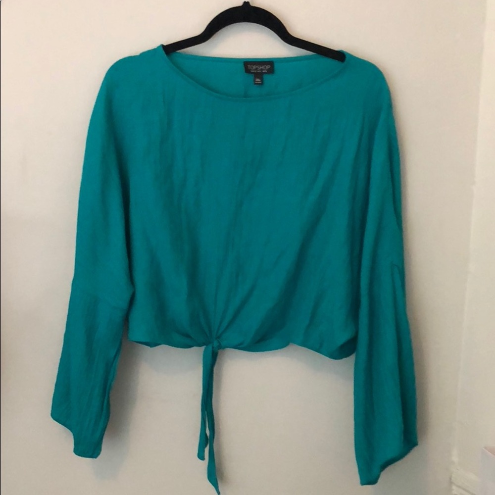 Teal Topshop Top